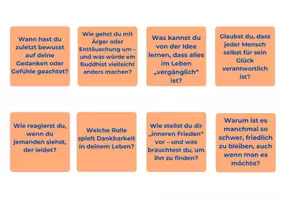 Vorschau - Aufgabenkarten - Buddhismus: Gesprächskarten zur Reflexion - Seite 3