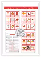 Voorbeeld - Woordkaarten Sinterklaas - Voorblad
