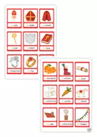 Voorbeeld - Woordkaarten Sinterklaas - Pagina 1