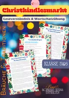 Vorschau - Unterrichtsreihen - Der Christkindlesmarkt – Lesen & Verstehen DaF/DaZ - Deckblatt