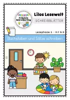 Vorschau - Arbeitsblätter - Schreibblätter zu Lilos Lesewelt 1 - Buchstaben H F N R - Deckblatt