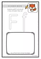 Vorschau - Arbeitsblätter - Schreibblätter zu Lilos Lesewelt 1 - Buchstaben H F N R - Seite 3