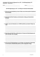 Vorschau - Arbeitsblätter - Das Deutsche Kaiserreich von 1871 - Arbeitsblätter und Bildschirmfolien - Materialpaket - Seite 2