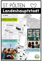 Vorschau - Arbeitsblätter - Niederösterreich – Die vier Viertel im Sachunterricht (Materialpaket Volksschule) - Seite 1