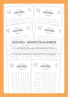 Vorschau - Arbeitsblätter - Suchsel-Adventskalender-komplett - Deckblatt