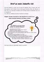 Vorschau - Arbeitsblätter - Brief an das Zukunfts-Ich - Zeitkapsel - Seite 1