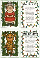 Vorschau - Spiele - Zuordnungsspiel Lesespiel Weihnachten - Seite 3