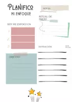 Vista previa - Tarjetas / Manipulativos - Planificación para peques - Portada