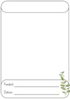 Vorschau - Arbeitsblätter - Herbarium mit Steckbriefen und Karteikarten - Seite 3