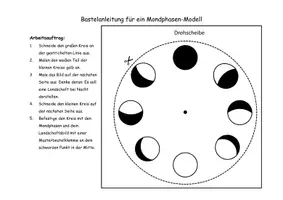 Vorschau - Mal- und Bastelvorlagen - Unser Nachthimmel - Projektarbeit - Seite 3