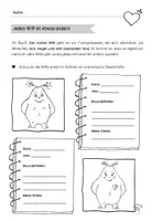 Vorschau - Arbeitsblätter - Arbeitsblätter zum Bilderbuch "Das kleine WIR": Klasse 3/4 (Gefühle und Freundschaft) - Seite 2