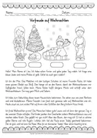 Vista previa - Hojas de trabajo - actividades navideñas en alemán – 3 fichas gratuitas para la temporada del Adviento Weihnachten Deutsch - página 1