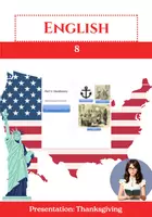 Vorschau - Präsentationen/Tafelbilder - Präsentation (8): Thanksgiving - The Story That Connects Us - Deckblatt