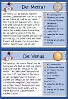 Vorschau - Arbeitsblätter - PLANETEN Sonnensystem / Wissenskartei - Seite 3