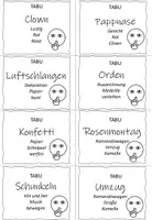 Vorschau - Spiele - Karnevalsspiele (Sag-es-nicht und Pantomime) - Seite 1