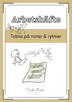 förhandsvisning - Arbetshäfte – Träna noter och rytmer – Sund musik - försättsblad