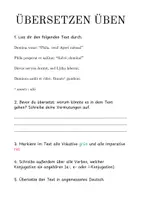 Vorschau - Arbeitsblätter - Zusatzmaterial zu Adeamus Ausgabe B Lektion 2 - Seite 1