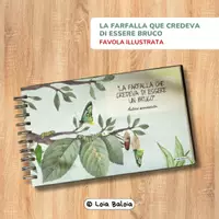 anteprima - Materiale di supporto/inclusione - Favola Farfalla: Ciclo Vitale e Sviluppo Personale. - Pagina di copertina