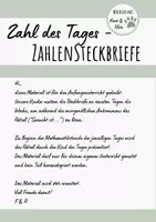 Vorschau - Arbeitsblätter - Zahlensteckbriefe & Zahl des Tages - Seite 1
