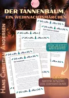 Vorschau - Unterrichtsreihen - Hans Christian Andersen – Der Tannenbaum – ein Weihnachtsmärchen mit Kreuzworträtsel - Deckblatt