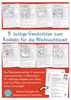 zapowiedź - Czytanie i kolorowanie – Boże Narodzenie | Deutsch / Niemiecki jako język obcy Weihnachten - strona 1