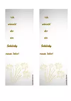 Vorschau - Anderer Materialtyp - Neujahrswünsche - Bundle mit Glücksbringer, Knicklicht und Fruchtgummikarten - Seite 2