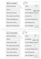 anteprima - Esercizi - Deutsch/DaZ - Sommer - A5 Heft Lesen und Schreiben, Sprachförderung, Kl. 2/3 (Esercizi: "Estate") - Pagina 2