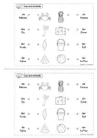 anteprima - Esercizi - Deutsch/DaZ - Sommer - A5 Heftchen Lesen und Schreiben, Sprachförderung, Kl. 1/2 (Estate: Quaderno A5 Lettura e Scrittura) - Pagina 2