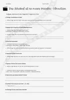 Vorschau - Arbeitsblätter - Filmnotizen zum Film "Das Schicksal ist ein mieser Verräter" - Deckblatt