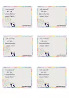 Vorschau - Anderer Materialtyp - Bärenstarke Neujahrswünsche - zum bekleben mit Fruchtgummis (für SchülerInnen und KollegInnen) - Seite 1