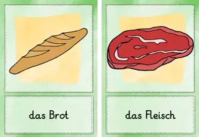 Vorschau - Bildkarten - Nahrungsmittel Bildkarten - Seite 3