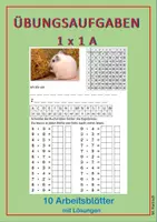 Vorschau - Arbeitsblätter - Übungsaufgaben 1 x1 A - Deckblatt