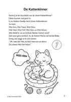 Vorschau - Arbeitsblätter - PLATTDEUTSCH - De Kattenkinner-School - Zahlen 1 bis 7 - Seite 2