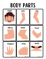 Vista previa - Hojas de trabajo - Parts of the Body/ Little Monsters workbook - página 3