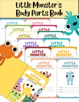 Vista previa - Hojas de trabajo - Little monsters Body Parts Book/ Parts of the Body - Portada