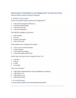 Vorschau - Arbeitsblätter - Klassenarbeit / Arbeitsblatt zu „Der Steppenwolf“ von Hermann Hesse - Seite 1