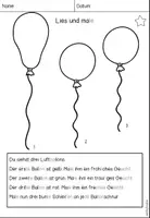Vorschau - Arbeitsblätter - Lies und male (3-fach differenziert) #homeschooling - Seite 2