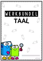 Voorbeeld - boekje taal AN - Voorblad