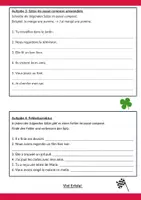 Vorschau - Arbeitsblätter - Französisch: Arbeitsblatt zum Passé Composé mit "avoir" - Seite 3