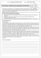 Vorschau - Arbeitsblätter - Merkmale einer gelungenen und überzeugenden Erörterung - Deckblatt