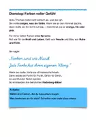 Vorschau - Stundenentwürfe - Materialpaket Alma Thomas Kunstkarte Klappkarte Und Farbkreise - Seite 2