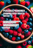 Vorschau - Arbeitsblätter - Personalpronomen grammatisch richtig nutzen (fünffach differenzenziert) - Deckblatt