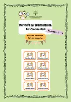 Vorschau - Bildkarten - Rechtschreiben: Merkhilfe zur Selbstkontrolle eigener Texte - Deckblatt