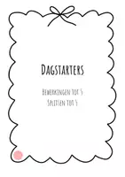 Voorbeeld - Dagstarters bewerkingen en splitsen 5 tem 10 - Pagina 1