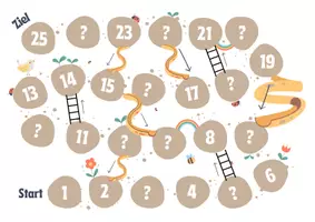 Vorschau - Spiele - Leiterspiel Rechtschreibung und Grammatik - Deckblatt