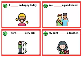 Vista previa - Juegos / Gamificación - PRESENT SIMPLE OF THE VERB “TO BE” – Detonation Game - página 3