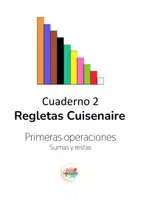 Vista previa - Hojas de trabajo - Cuaderno 2 Regletas Cuisenaire - Portada