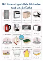 zapowiedź - Niemiecki karty obrazkowe o kuchni I Deutsch Bildkarten Kochen und Backen - strona 1