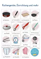 zapowiedź - Niemiecki karty obrazkowe o kuchni I Deutsch Bildkarten Kochen und Backen - strona 2