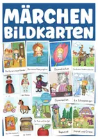 Vista previa - Decoración del aula - tarjetas ilustradas de cuentos Alemán I Deutsch Bildkarten Märchen - Portada